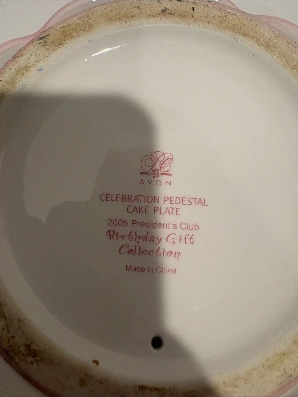 Avon celebration pedestal